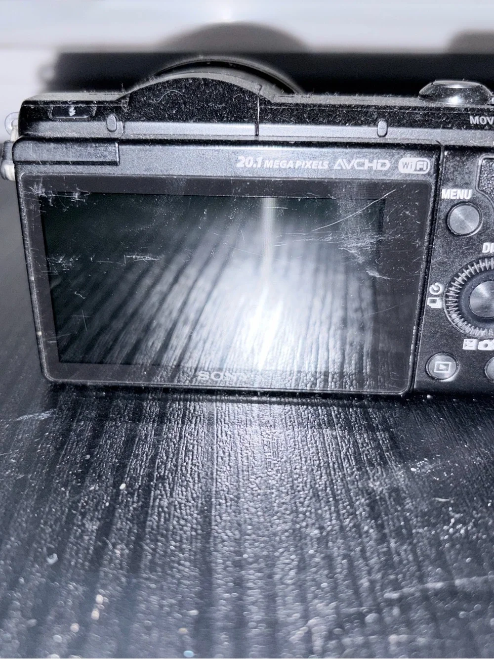 Sony A5000 Black Compact Camera Lens with Front Cap